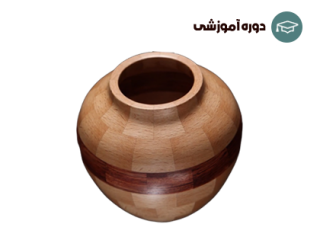 نجاری و خراطی با چوب گردان قطعه ای
