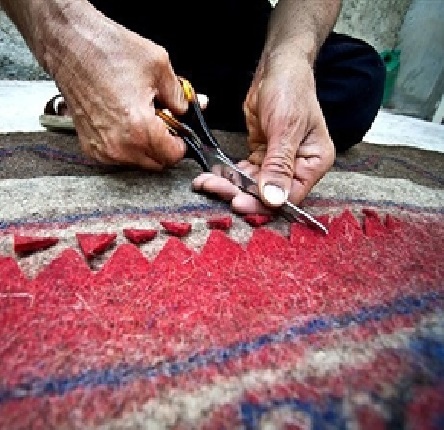 نقشه راه حرفه نمد بافی